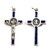 1.5" Blue Enamel St. Benedict Crucifix SCX207SBL-BEN 1.5" Blue Enamel St. Benedict Crucifix SCX207SBL-BEN