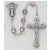 Amethyst (June) Crystal Bead Rosary 120-AMR