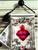 Velvet HD Print Blessings Pouch Sacred Heart White
