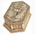 Crucifixion Keepsake Box in Antique Finish
