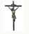 Crucifix in Lightly Hand-Painted Cold Cast Bronze