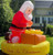 Kneeling Saint Nicholas Inflatable