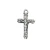 Sterling Silver Crucifix on 16" Chain L66