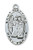 St. Matthew Sterling Silver Medal on 24" Chain L550MW
