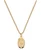 Gold over Sterling Silver Baby Miraculous Medal on 13" Chain J1203MIBB