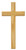 10" Oak Wood Wall Cross 80-110