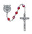 6mm Red Holy Spirit Rosary R262SF