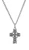 Sterling Silver Celtic Baby Cross on 13" Chain L8023B