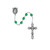 6mm Peridot-Colored August Birthstone Rosary 875-PEG