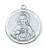 Sterling Silver Scapular Medal on 24" Chain LMG4SC
