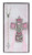 Pink Guardian Angel Cross and Pearl Rosary Baby Set BS8