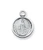 Sterling Silver Baby Miraculous Medal on 13" Chain L107MIBT