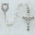 6mm Crystal First Communion Rosary 933RW