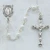 5mm White Pearl First Communion Rosary C18RW