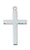 Sterling Silver Lord's Prayer Cross on 24" Chain L9003