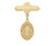 Gold over Sterling Silver Our Lady of Guadalupe Baby Pin 438JT