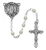 Pearl Guardian Angel Baby Rosary R371DG