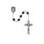 6mm Garnet January Birthstone Rosary 875-GAG