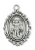 Sterling Silver St. Michael Medal on 18" Chain L621MK