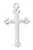 Small Sterling Silver Cross on Chain L9256
