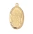 Gold over Sterling Silver St. Joseph Medal on 24" Chain J550JS