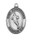 Sterling Silver Basketball Medal on 24" Chain L675BK