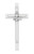 6" x 3" White First Communion Chalice Wall Cross 75-67