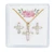 Gold Tone Crystal Baguette Cross Earrings and Pendant Set PES21