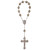 8mm Smoky Crystal One Decade Rosary, CR108