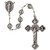 8mm Smoky Crystal Rosary with Pewter Crucifix, CR508