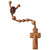 6mm Jujube Wood Rosary with 8mm Our Father Beads, R3558
