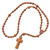 6mm Jujube Wood Rosary with 8mm Our Father Beads, R3558