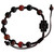 Adjustable Rosary Bracelet with 8mm Agate and Jujube Wood, RSC30