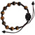 Adjustable Rosary Bracelet with 8mm Tiger Eye and Jujube Wood, RSC37