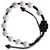 Adjustable Rosary Bracelet with 8mm Howlite and Jujube Wood, RSC45