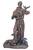 St. Francis with Animals Statue in Cold Cast Bronze 8.5" SR-76058