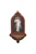 Divine Mercy Wood Holy Water Font 5.5x10" AL-29-DM