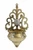 Holy Water Font with Pewter Style Our Lady of Guadalupe Medal 7.75" 300-L-32GUAD