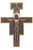 San Damiano Crucifix in Cold Cast Bronze 11x16" SR-75880