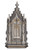 Calvary Triptych in Pewter Style 7.25x8" SR-76234-PE