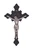 St. Benedict Crucifix Black/ Pewter Style 7.75" SR-76719-BLK