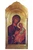 Madonna & Child Icon Florentine Plaque 21x45" L-1105