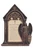 St. Michael Prayer Frame Stands/Hangs in Cold Cast Bronze 5x7" SR-77080