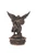 Standing/Hanging Archangel Raphael Font in Cold Cast Bronze 7.25" SR-77798