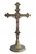 Standing Brass Crucifix 11" 130307