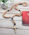 Large Wood Bead Cord Rosary