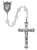 Blessed Mary Crystal Tincut and Sterling Silver Rosary