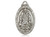 Sterling Silver Jewish Protection Pendant, Lite Curb Chain, 1 1/8" x 5/8" Sterling Silver Jewish Protection Pendant, Lite Curb Chain, 1 1/8" x 5/8"