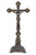 Standing Double Sided Crucifix Lightly Hand-Painted Cold Cast Bronze 12.5inch SR-77271