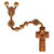 16"  Rosary with Cross-Shaped Our Father Beads, R3553